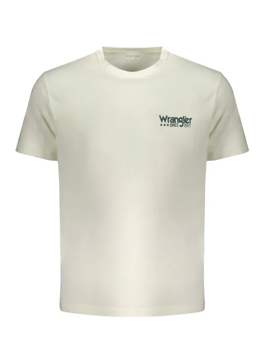 "WRANGLER T-Shirts im Sale | WRANGLER FX24MLOGOT7_BI7VINTA Weiß online kaufen"|Planet-Deluxe