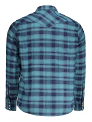 "WRANGLER Startseite im Sale | WRANGLER HERREN LANGARMHEMD BLAU online kaufen"|Planet-Deluxe