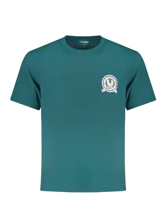 "WRANGLER Startseite im Sale | WRANGLER GRÜNES KURZÄRMELIGES HERREN-T-SHIRT online kaufen"|Planet-Deluxe
