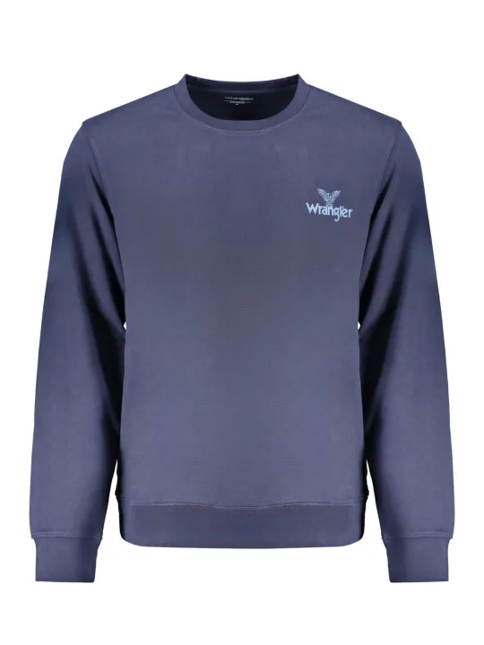 "WRANGLER Startseite im Sale | WRANGLER HERREN-SWEATSHIRT BLAU MIT REISSVERSCHLUSS online kaufen"|Planet-Deluxe