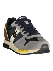 "Blauer Sneakers im Sale | Blauer F4QUEENS Sneaker mit Kontrastdetails und Print online kaufen"|Planet-Deluxe