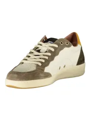 "Blauer Sneakers im Sale | Blauer Sneakers mit Kontrastdetails und Logo Print online kaufen"|Planet-Deluxe