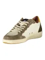 "Blauer Sneakers im Sale | Blauer Sneakers mit Kontrastdetails und Logo Print online kaufen"|Planet-Deluxe