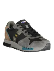 Blauer F4QUEENS01 Sneakers: Kontrast & Logo-Print, Blau
