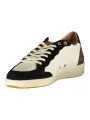 "Blauer Sneakers im Sale | Blauer Sneaker mit Kontrastdetails und Logo Print online kaufen"|Planet-Deluxe