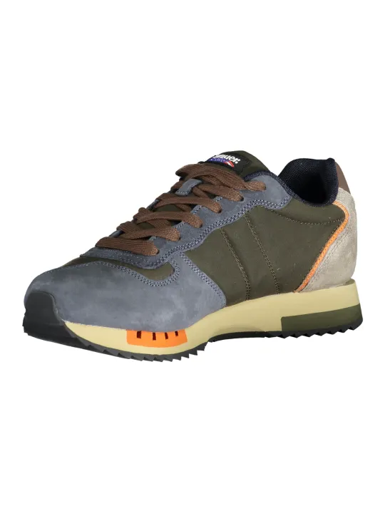 "Blauer Sneakers im Sale | Blauer F4QUEENS Sneakers mit Kontrastdetails und Logo online kaufen"|Planet-Deluxe