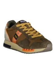"Blauer Sneakers im Sale | Blauer F4 Queens Sneaker mit Kontrastdetails und Logo Print online kaufen"|Planet-Deluxe