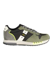 "Blauer Sneakers im Sale | Sportschuh mit Kontrastdetails und Logo  online kaufen"|Planet-Deluxe