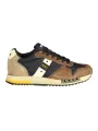 "Blauer Sneakers im Sale | Blauer Sneaker mit Kontrastdetails und Logo Print online kaufen"|Planet-Deluxe