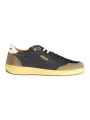 "Blauer Sneakers im Sale | Blauer Sneaker mit Kontrast und Logo Print online kaufen"|Planet-Deluxe