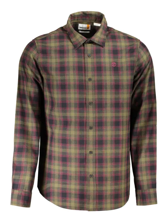 "Timberland Hemden im Sale | Schottisches Regular Fit Hemd mit Italienkragen und Sticklogo online kaufen"|Planet-Deluxe