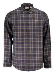 "Timberland Hemden im Sale | Schottisches Regular Fit Hemd mit Italienkragen und Logostickerei online kaufen"|Planet-Deluxe