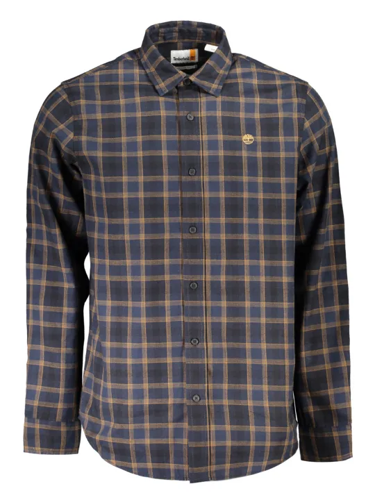 "Timberland Hemden im Sale | Schottisches Regular Fit Hemd mit Italienkragen und Logostickerei online kaufen"|Planet-Deluxe