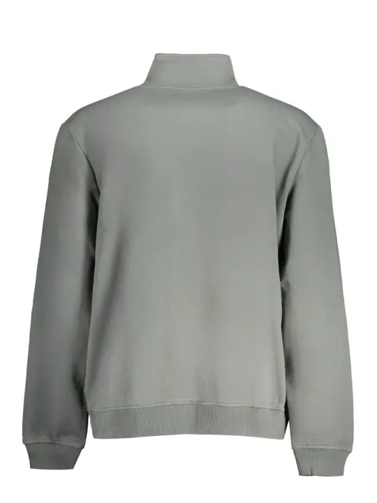 "Napapijri Sweatshirts im Sale | Langarm Fleece Sweatshirt mit Stickerei und Reißverschluss online kaufen"|Planet-Deluxe