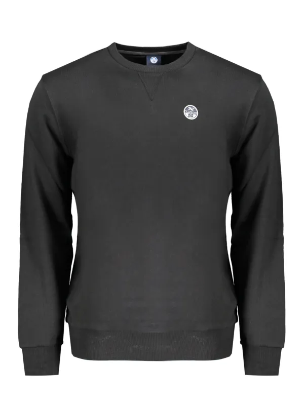 "Stylisches Logo-Sweatshirt: Gebürstetes Rundhals-Design"