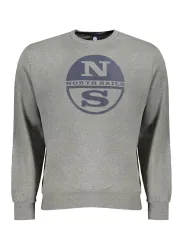 "Gebürstetes North Sails Logo Sweatshirt - Rundhals"