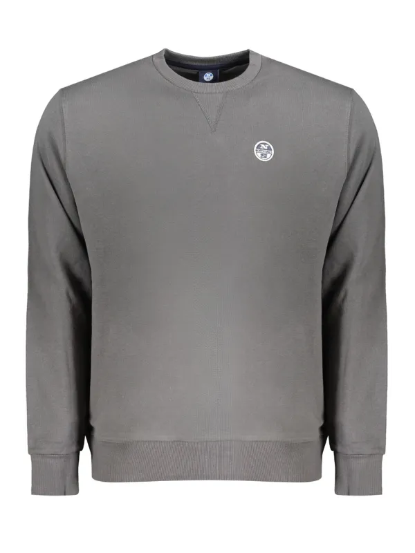 "Gebürstetes Langarm-Sweatshirt mit Logo – North Sails"