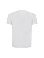Weißes T-Shirt Rückansicht leichter Stoff