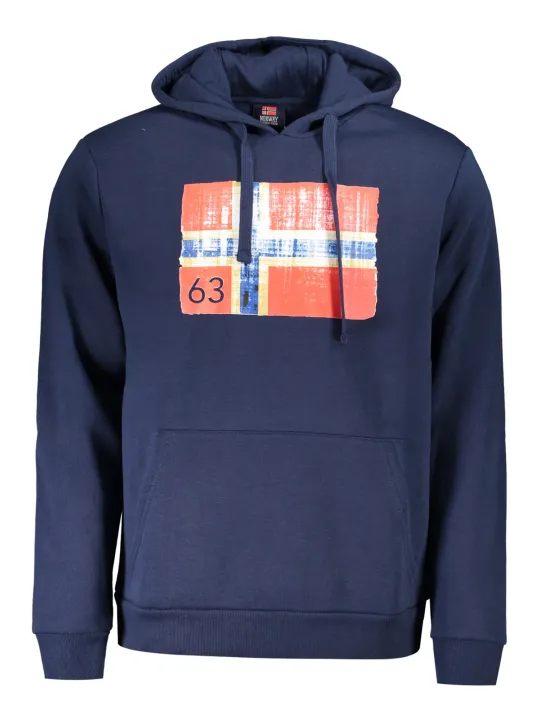 "NORWAY 1963 Sweatshirts im Sale | KAPUZENPULLOVER LONG FRIENDS MIT LOGO UND TASCHE online kaufen"|Planet-Deluxe