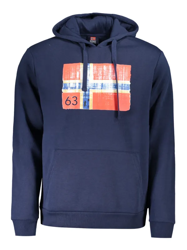 "NORWAY 1963 Sweatshirts im Sale | KAPUZENPULLOVER LONG FRIENDS MIT LOGO UND TASCHE online kaufen"|Planet-Deluxe