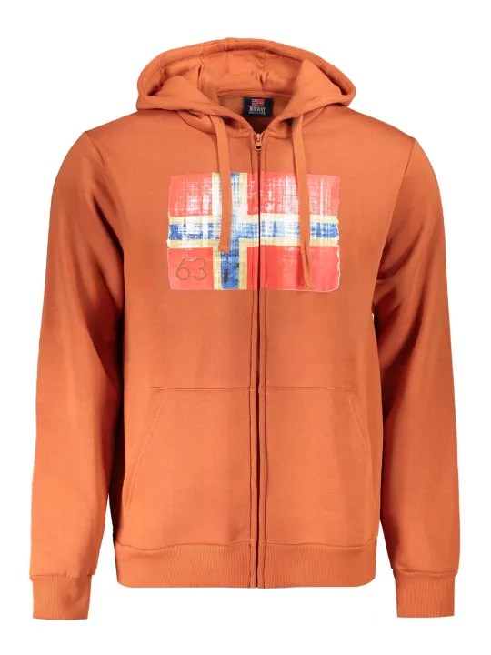 "NORWAY 1963 Startseite im Sale | NORWEGEN 1963 BRAUNES REISSVERSCHLUSS-SWEATSHIRT FÜR HERREN online kaufen"|Planet-Deluxe