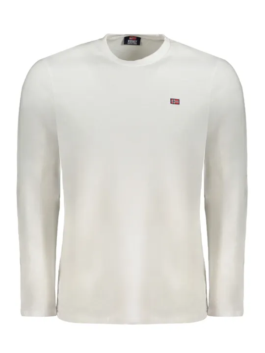 "NORWAY 1963 T-Shirts im Sale | NORWEGEN 1963 WEISSES LANGARM-T-SHIRT FÜR HERREN online kaufen"|Planet-Deluxe