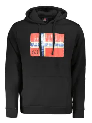 "NORWAY 1963 Sweatshirts im Sale | Kapuzenpullover Long Friends mit Tasche und Logo-Druck online kaufen"|Planet-Deluxe