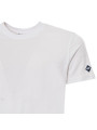 Weißes Husky-T-Shirt mit Logo