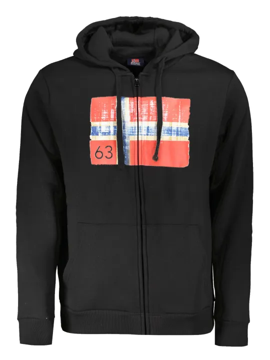 "NORWAY 1963 Sweatshirts im Sale | Kapuzensweatshirt Fleece mit Taschen und Aufdruck online kaufen"|Planet-Deluxe