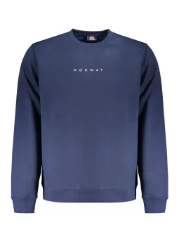 "Norwegen Sweatshirt Fleece Rundhals Navy 1963 – Komfort & Stil"