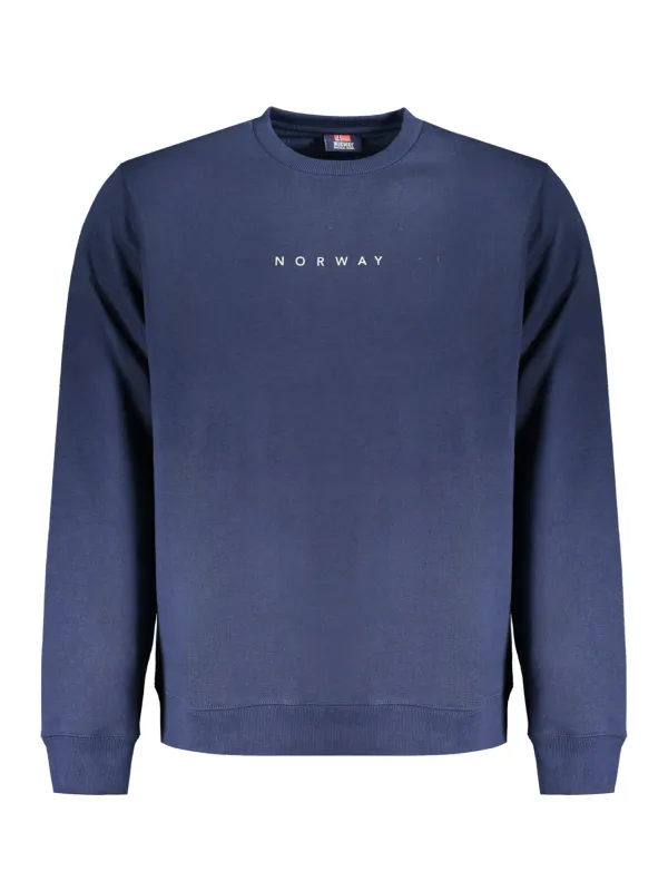 "NORWAY 1963 Sweatshirts im Sale | Blaues Rundhals-Fleecepullover mit Logodruck online kaufen"|Planet-Deluxe "NORWAY 1963 Sweatshirts im Sale | Blaues Rundhals-Fleecepullover mit Logodruck online kaufen"|Planet-Deluxe