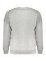 Graues Fleece Sweatshirt mit Logo – Warm & Stilvoll