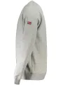 Graues Fleece Sweatshirt mit Logo – Warm & Stilvoll