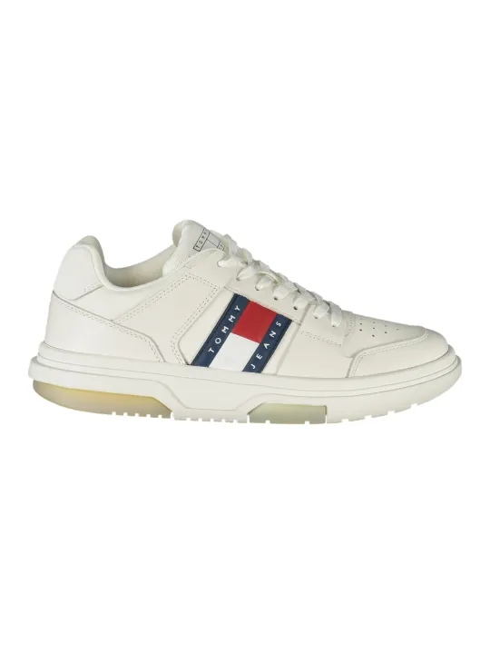 "Tommy Hilfiger Kontrast Sneaker mit Logo-Print"