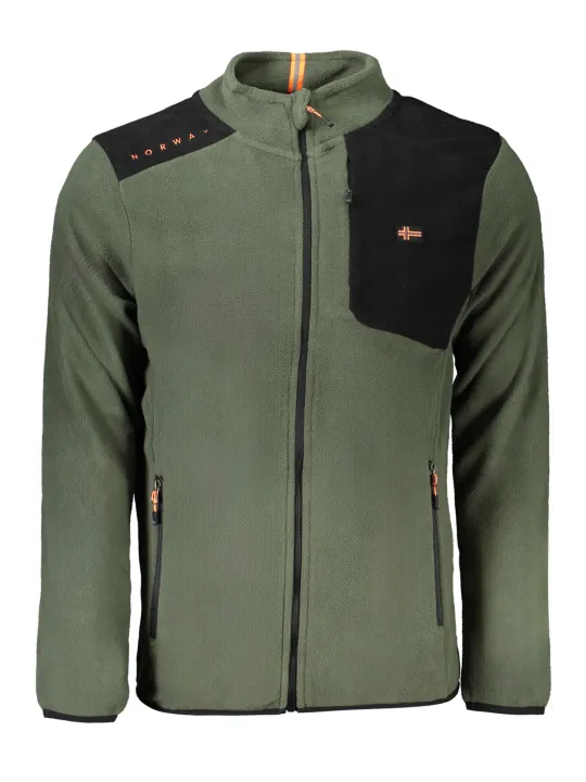 Fleece-Sweatshirt: Taschen & Kontrastdetails, warm & stylisch