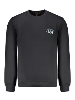 "Lee Fleece-Sweatshirt: Bequemes Langarm mit Logo"