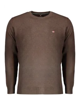 "Norway Rundhals-Pullover mit Logo-Stickerei 1963"