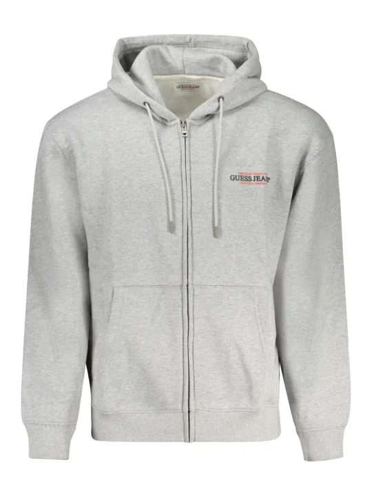 "GUESS JEANS Startseite im Sale | GUESS JEANS GREY HERREN-SWEATSHIRT MIT REISSVERSCHLUSS online kaufen"|Planet-Deluxe