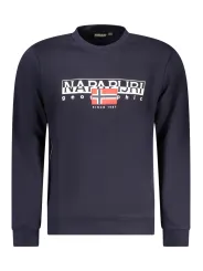 "Napapijri Sweatshirts im Sale | Logo Sweatshirt Langarm Regular Fit Fleece Rundhals Aufdruck  online kaufen"|Planet-Deluxe