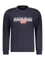 "Napapijri Sweatshirts im Sale | Logo Sweatshirt Langarm Regular Fit Fleece Rundhals Aufdruck  online kaufen"|Planet-Deluxe