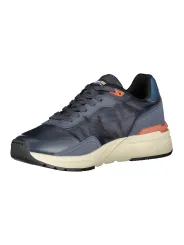 "Blauer Sneakers im Sale | Blauer Sneakers mit Kontrastdetails und Logo Applikation online kaufen"|Planet-Deluxe