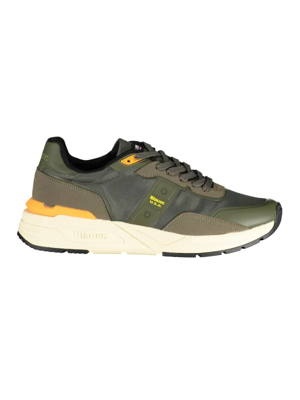 "Blauer Sneakers im Sale | Laufschuhe mit Kontrastdetails und Logo online kaufen"|Planet-Deluxe