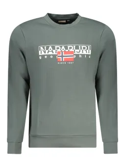 "Napapijri Langarm Fleece Sweatshirt – Komfort & Stil"