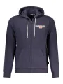 "Napapijri Sweatshirts im Sale | Kapuzen-Sweatshirt Fleece Regular Fit mit Taschen und Logoaufdruck online kaufen"|Planet-Deluxe