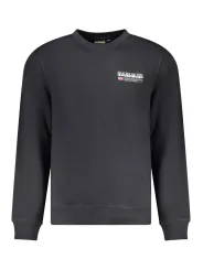 "Napapijri Startseite im Sale | NAPAPIJRI SCHWARZES HERREN-SWEATSHIRT MIT ZIP-OUT online kaufen"|Planet-Deluxe