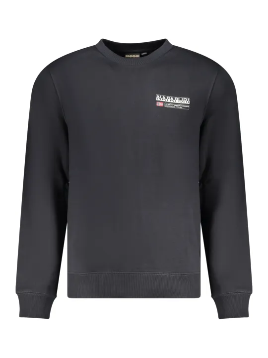"Napapijri Startseite im Sale | NAPAPIJRI SCHWARZES HERREN-SWEATSHIRT MIT ZIP-OUT online kaufen"|Planet-Deluxe