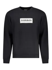 "Napapijri Sweatshirts im Sale | Logo Rundhals Fleece Sweatshirt Entspannte Passform Langarm online kaufen"|Planet-Deluxe