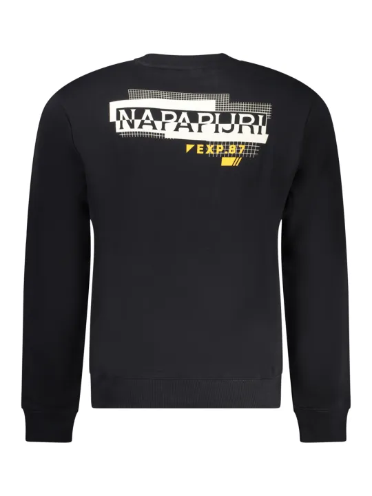 "Napapijri Fleece Sweatshirt: Regular Fit & Logo-Design"