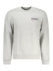 "Napapijri Sweatshirts im Sale | Logo Fleece Sweatshirt Langarm Regular Fit Rundhals online kaufen"|Planet-Deluxe