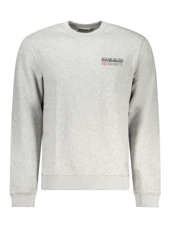 "Napapijri Sweatshirts im Sale | Logo Fleece Sweatshirt Langarm Regular Fit Rundhals online kaufen"|Planet-Deluxe